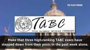 After the top officials' departure, the new chairman of the commission that oversees the agency said he looks forward “to this new chapter in TABC’s history.” More: http://trib.it/2u0YtB6 | Texas Tribune