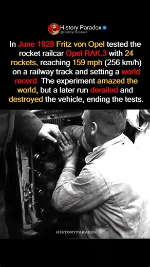 Why 24 Rockets On A Train Terrified The Very Man Who Built It #shorts