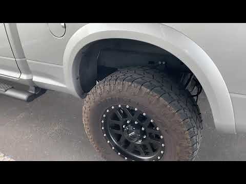 Ram 2500 THUREN 2” leveling kit. Soft ride coils with rear factory air ride