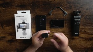 A First Look at Sony's Xperia PRO-I Vlog External Monitor Kit