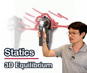 770 reactions · 210 shares | เรียนรู้ 3D Equilibrium สั้นๆ กับพี่อิ้ว วิชา #Statics . สามารถชมคลิปเต็ม : https://fb.watch/7ElyyUpyCu/ . เอกสาร: https://bit.ly/2VSC5ZS | Be-engineer | Facebook