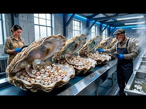 Inside the Million Dollar Pearl Factory - From Raw Oysters to Rare Jewels