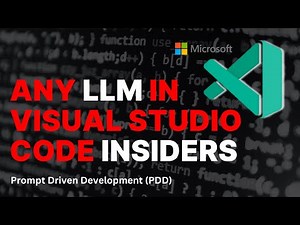 How to add ANY LLM in Microsoft Visual Studio Code Insiders
