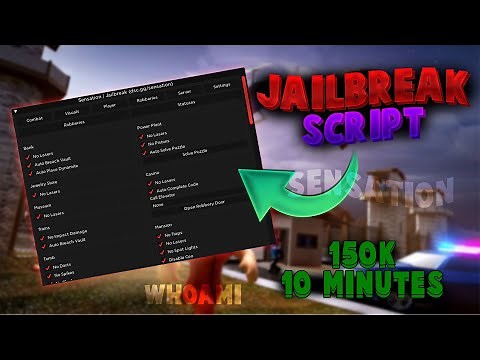 El mejor SCRIPT para JAILBREAK ACTUALIZADO 2023 - Sensation