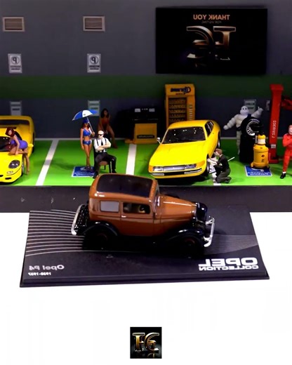 The People's Car Before the Beetle! 🇩🇪 | 1/43 Opel P4 (Altaya)