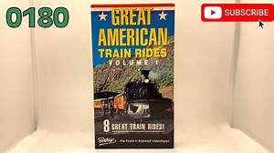 [0180] GREAT AMERICAN TRAIN RIDES, VOL. I (1993) [#VHSRIP #greatamericantrainridesVHS]