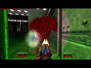 Doom 2: HontE Remastered - Level 13: Downtown (Full 100%)