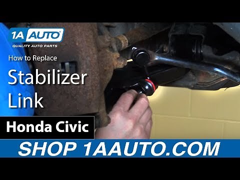 How to Replace Stabilizer Link 03-05 Honda Civic