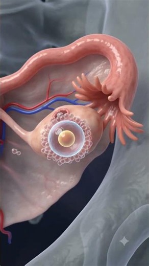 The Journey of an Egg Cell: 3D Animation