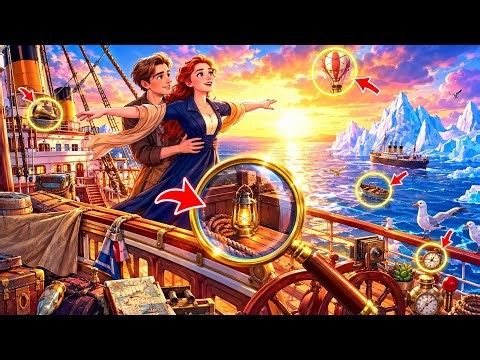 Can You Find All 30 Hidden Objects? 😱🚢 | Titanic Hidden Objects Challenge #FindObjects