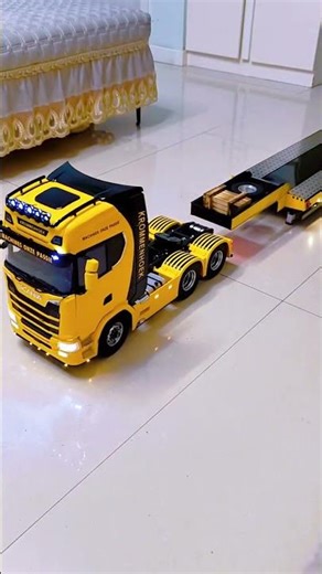 Realistic Diecast Truck Model | Construction Vehicle Diecast Toy | Scale Model Truck Showcase