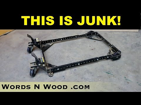 A better DIY Mobile Tool Base // WnW264