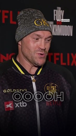 Tyson Fury, never change 🤣