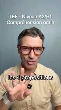 Exercice TEF Canada 🇨🇦👂