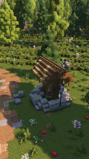 Minecraft Medieval Well Design! #minecraft #archicraft #minecraftbuilding