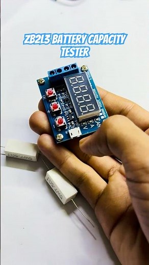 ZB2L3 Battery Capacity Tester External Load Discharge Battery 18650