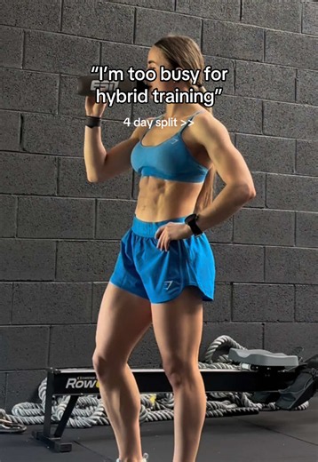 You’re not too busy. Your training just isn’t efficient enough 🌟 (and I can help with that) #hybridathlete #hybridtraining #hyrox