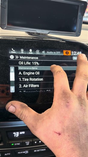 2016-2022 Honda pilot a1237 reset tire rotation reset oil life reset