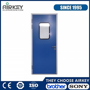 [Hot Item] High Quality Single Leaf Hermetic Laboratory Cleanroom Door