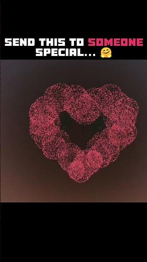 Heart Fireworks for someone special 🤗 #minecraft #heart