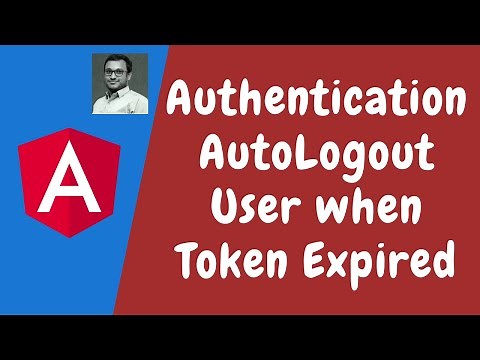 118. Authentication - Auto-Logout the user when the token expired - Angular.