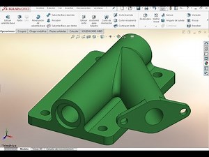 Tutorial Solidworks como usar Geometría de referencia