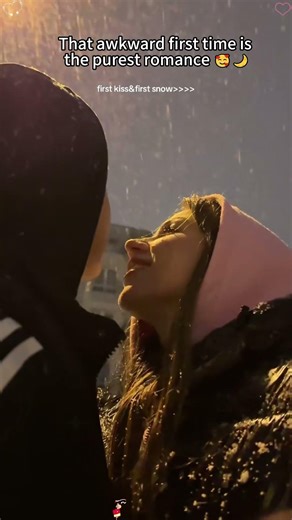 When it’s your first kiss…#couple #crush #firstkiss #younglove #fyp