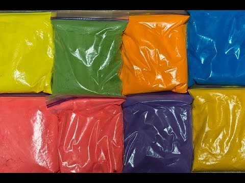 Make Your Own Colored Holi Powder