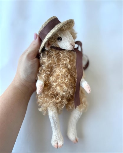 Sheep Doll, Sheep Art Doll, Teddy Sheep, Animal Doll, Farm Animals, Sheep Plush Doll, Custom Plush - Etsy UK