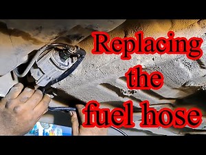 How to replace the fuel line hose