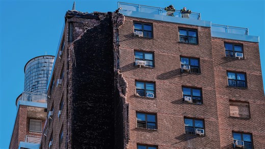 High-Rise Apartment Building in the Bronx Partially Collapses