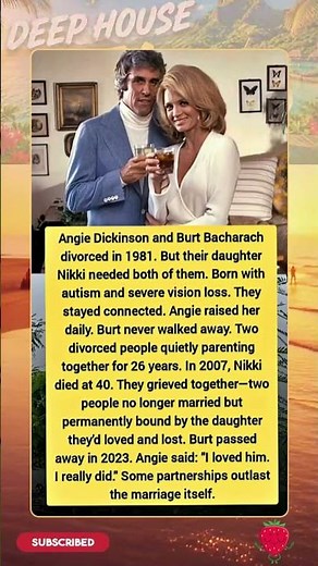 The Bond That Survived the Ending | Angie Dickinson & Burt Bacharach’s Lasting Love.