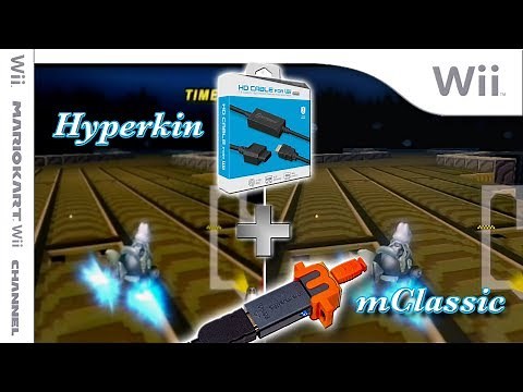 PairaGamers: "Hyperkin HD Cable for Wii + mClassic Comparison" (Mario Kart)