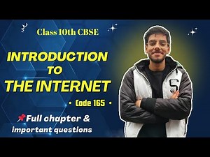 Introduction to the Internet 🌐 Chapter 1 | Code 165 Computer Application