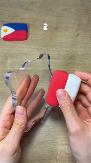 🔥Philippines 🇵🇭 Indonesia 🇮🇩 Mexico 🇲🇽 CLAY flags 🌎 Which country’s flag should we make next? #clay