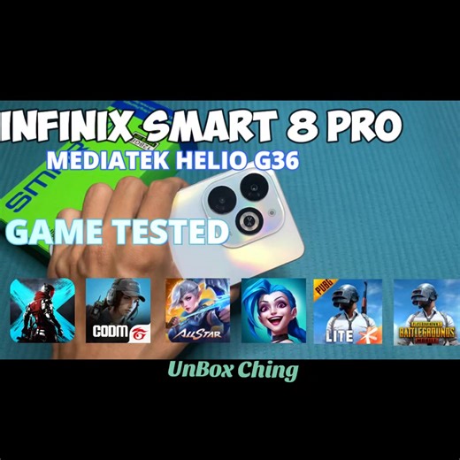Infinix Smart 8 Pro Gaming Test: CODM, MLBB, PUBG & More