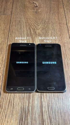 Samsung J5 2016 vs Samsung S5 boot up test #shorts #samsung