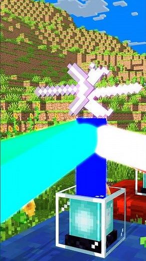 Command Bedrock Pickaxe Transformation! (Minecraft Animation)