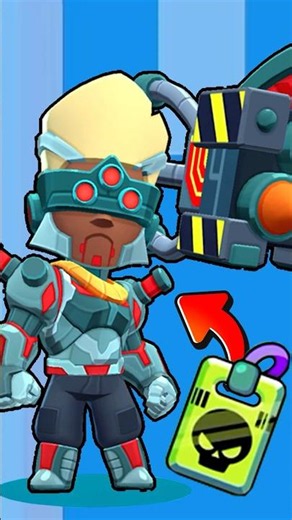 NEW PRO PASS and CYBERPUNK BROCK SKIN #brawlstars #shorts