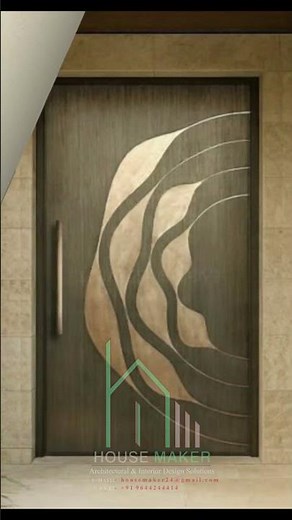 Modern Decorative Doors #DesignerDoor #DecorativeDoor #MainDoorDesign #ModernDoor #homedesignidea