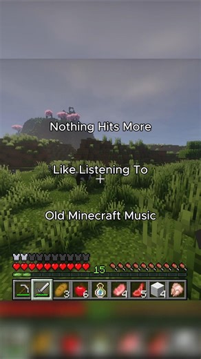 Old Minecraft Music Is The Best... 💔 #shorts #minecraft #nostalgia