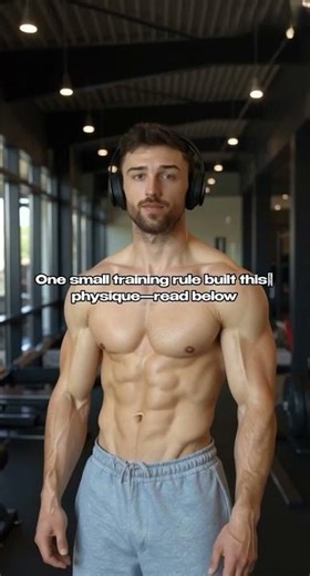 One small training rule built this physique—read below
