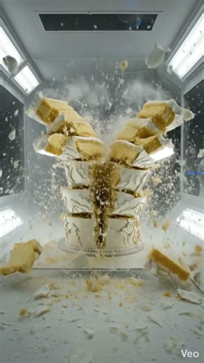 Wait for the release. Feel the impact pressure of a Wedding Cake inside a Giant Wind Tunnel.