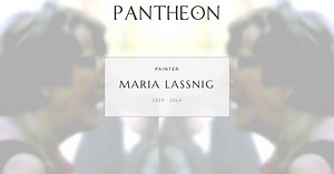 Maria Lassnig Biography | Pantheon
