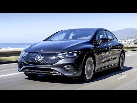 2023 Mercedes-Benz EQE 350+ | Graphite Grey | Driving, Range & Exterior