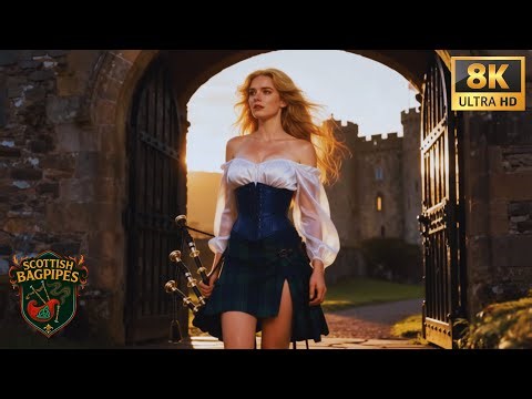 Scottish Women with Bagpipes | Epic Bagpipe Parade Across the Highlands and Eternal Spirit
