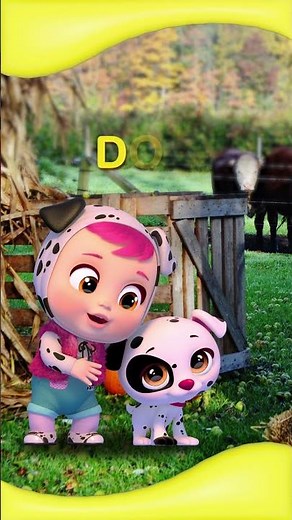 Learn The Animals on the Farm CRY BABIES 💧 MAGIC TEARS 💕🌈 CARTOONS for KIDS #shorts #preschool