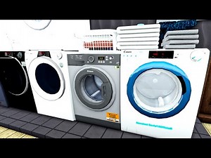 Ultimate Spin Race: Candy vs. Beko vs. Hotpoint 😱Unbalanced Spin & Motor Glitch (Roblox)