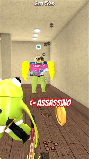 FIZ UM AMIGO JOGANDO DE ASSASSINO no MM2! (Murder Mystery 2) #roblox #mm2 #shorts