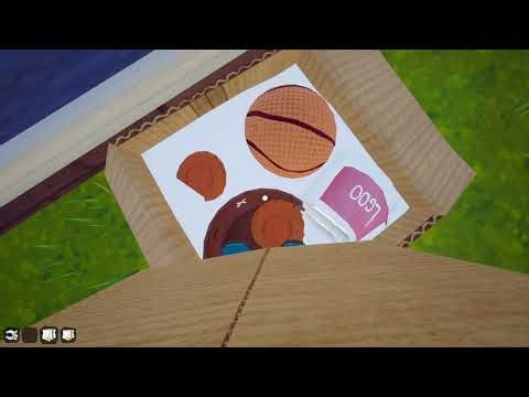 trying to beat hello neighbor with console enabler.